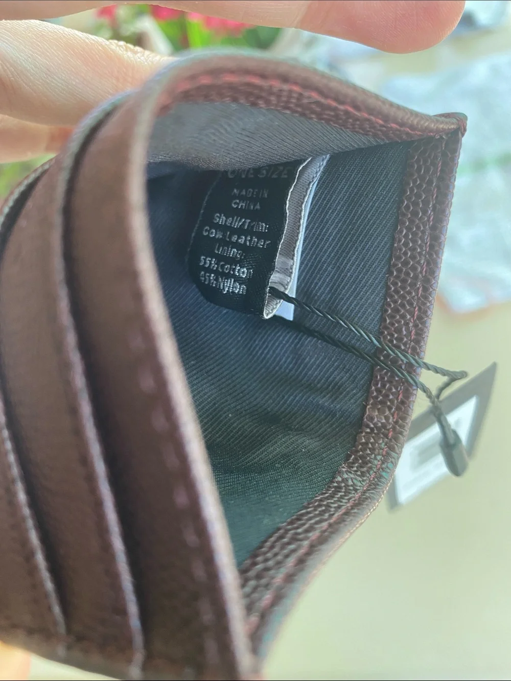 Banana Republic Brown Leather Card Holder